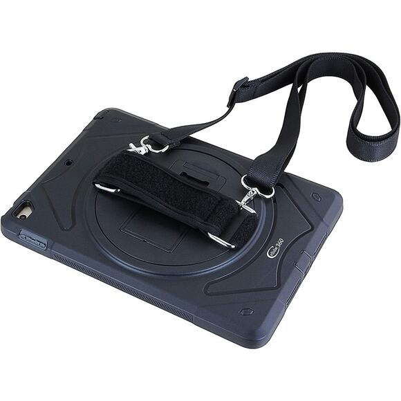 for Apple iPad Pro 9.7" 2016, Full-Body Screen Case Tablet Stand Cover w/ Strap - Picture 2 of 12